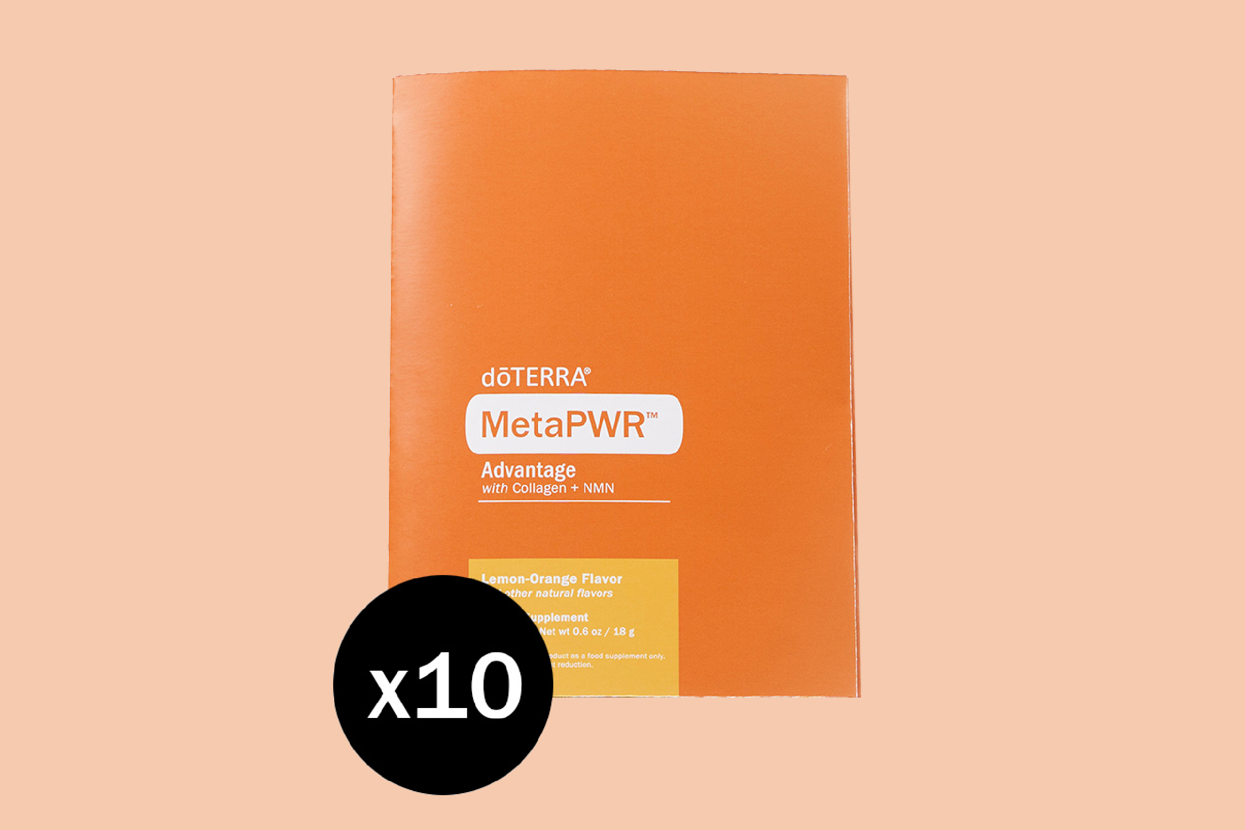 MetaPWR Advantage Trifold (Empty 10-Pack) | doTERRA Essential Oils